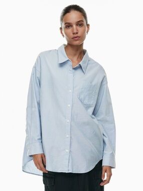 Aritzia Sunday Best Future Poplin Shirt